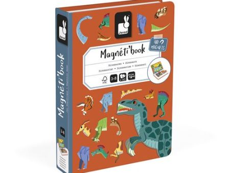 Livro Magnético: Dinossauros - Janod on Sale