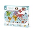 Puzzle de Banho Mapa Mundo - Janod For Cheap