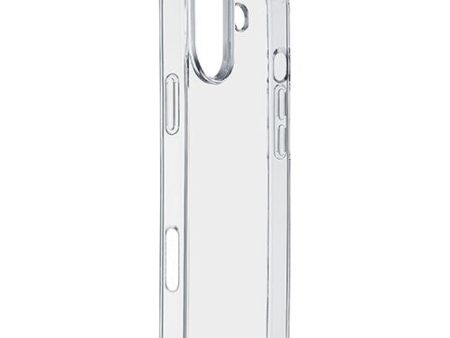 Capa Antibacteriana Cellular Line Clear Strong para iPhone 16 Plus - Transparente on Sale