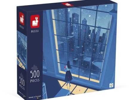 Puzzle Blue Night View - 500 Peças - Janod Online Hot Sale