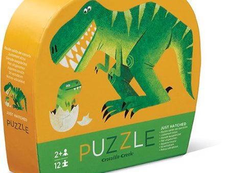 Mini Puzzle Just Hatched 12 Peças - Crocodile Creek | Sig Toys Sale