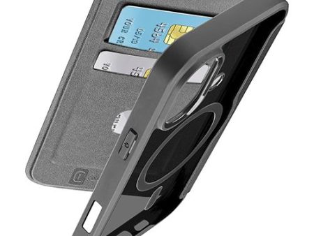 Capa Wallet Cellular Line Daily Mag para iPhone 16 - Preta Supply