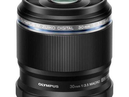 Objetiva Olympus M.Zuiko Digital ED 30mm F3.5 Macro - Preto Hot on Sale