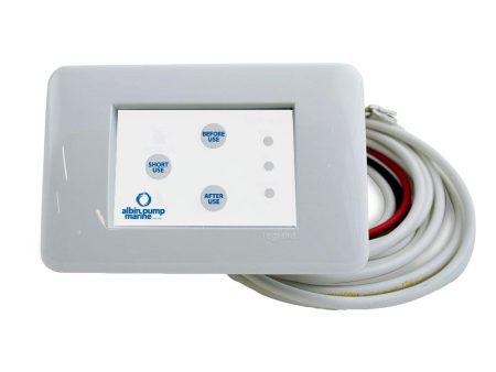 Albin Pump Marine Digital Control Panel Silent Electric Toilet - 07-66-024 For Sale