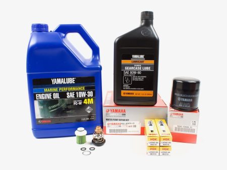 Yamaha VF90 300 Hour Service Maintenance Kit - Yamalube 10W-30 Cheap