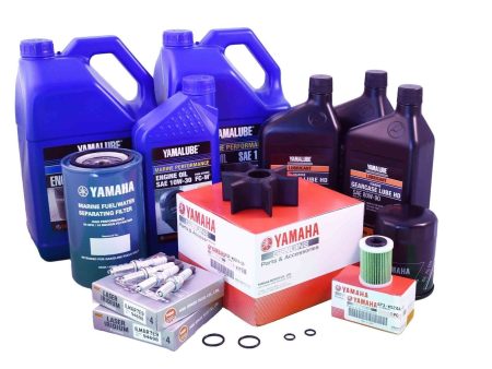 Yamaha XF425 100 Hour Service Maintenance Kit With Cooling - Yamalube 10W-30 - All Models For Sale