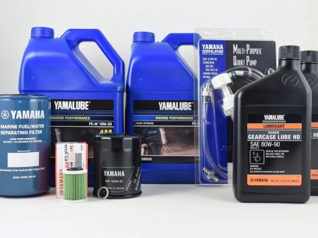 Yamaha VF200 VF225 VF250 SHO 20 Hour Service Maintenance Kit - Yamalube 10W-30 - All Models Supply