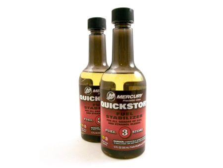 Mercury - Quickstor Fuel Stabilizer - 12oz. - 2-Pack - 92-8M0047932 Online Sale