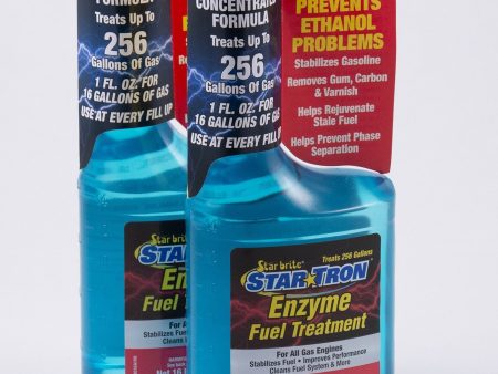 Starbrite - Star Tron Enzyme Fuel Treatment - Concentrated Gas Formula - 16 oz. - 2 Pack - 93016 Online Sale