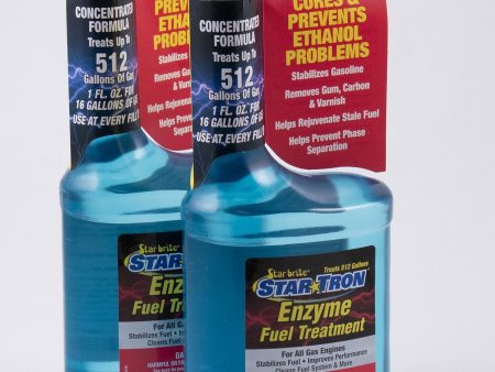 Starbrite - Star Tron Enzyme Fuel Treatment - Concentrated Gas Formula- 32 oz - 2 Pack - 93032 Online