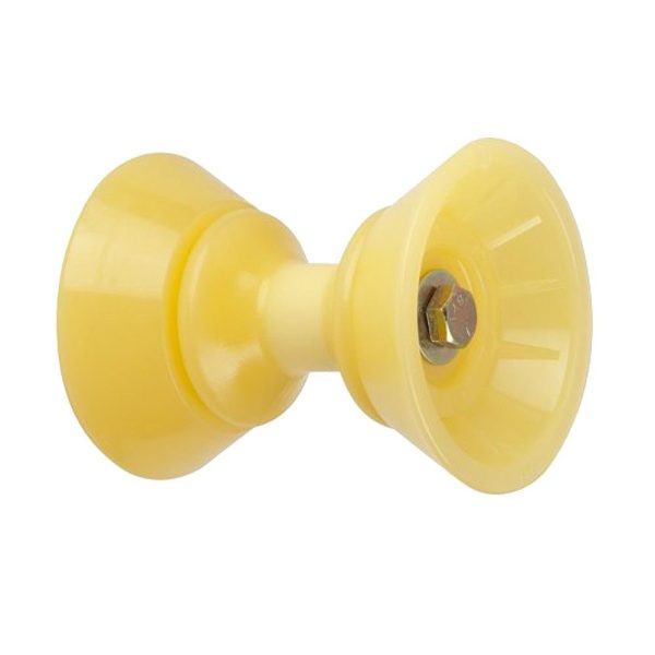 C.E. Smith 3  Bow Bell Roller Assembly - Yellow TPR - 29300 Online