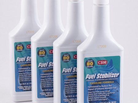 CRC - Gasoline Fuel Stabilizer - 16 oz. - 4-Pack Hot on Sale