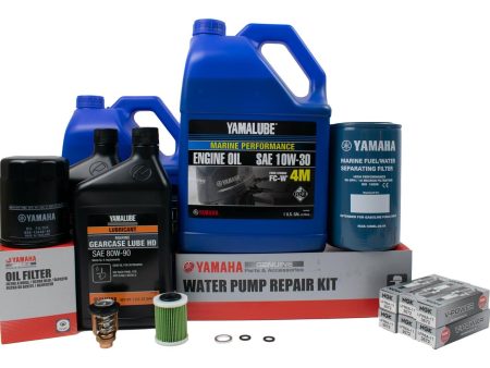 Yamaha VF200 VF225 VF250 SHO 300 Hour Service Maintenance Kit - Yamalube 10W-30 - 2009 Online Sale