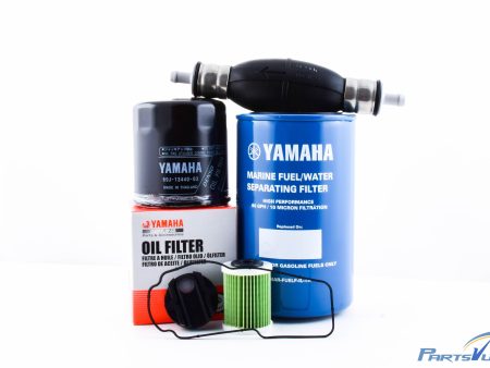 2006-2010 Yamaha F200 F225 3.3L V6 Oil Fuel VST Filter w  Primer Bulb Kit For Cheap