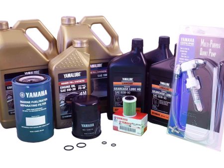 Yamaha XF425 20 Hour Service Maintenance Kit - Yamalube 5W-30 Synthetic - All Models Hot on Sale