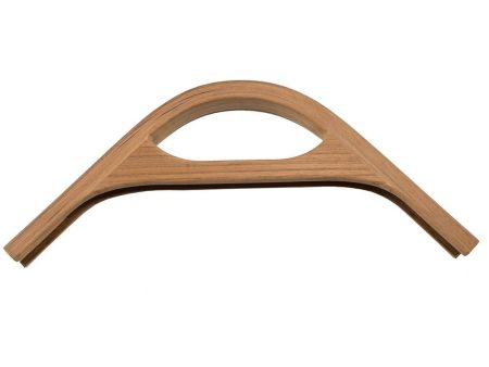 Whitecap Teak Track Corner w Hand Hold Molding - 3 4  - 60805 Discount