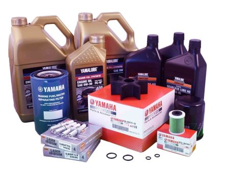 Yamaha XF425 100 Hour Service Maintenance Kit With Cooling - Yamalube 5W-30 Synthetic - All Models on Sale