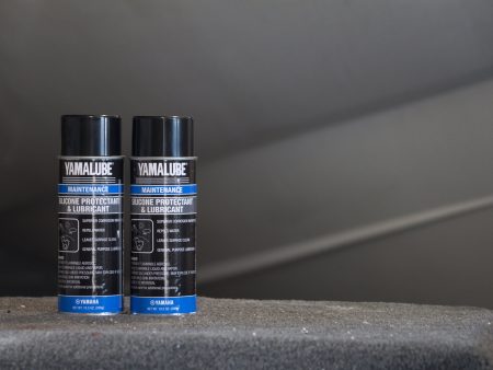 Yamaha - Yamalube Marine Silicone Spray Lubricant - 10.5 oz. - 2-Pack - ACC-SLCNS-PR-AY Discount