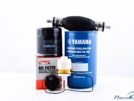 2002-2005 Yamaha F200 F225 3.3L V6 Oil Fuel VST Filter w  Primer Bulb Kit For Cheap