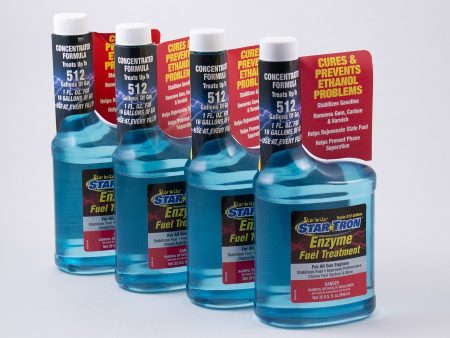 Starbrite - Star Tron Enzyme Fuel Treatment - Concentrated Gas Formula - 32 oz. - 4 Pack - 93032 For Cheap