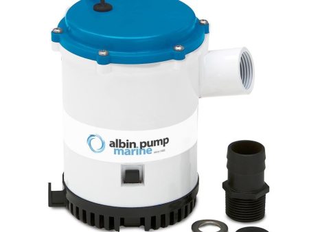 Albin Pump Bilge Pump Heavy Duty 1750 GPH - 12V - 01-03-011 For Sale