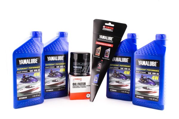 Yamaha Yamalube Boat PWC Waverunner Watercraft II FX HO SHO SVHO FZR FZS VX VXR VXS 190 212 242 AR190 AR192 Oil Change Kit - LUB-10W40-WV-12 - 69J-13440-04-00 Cheap