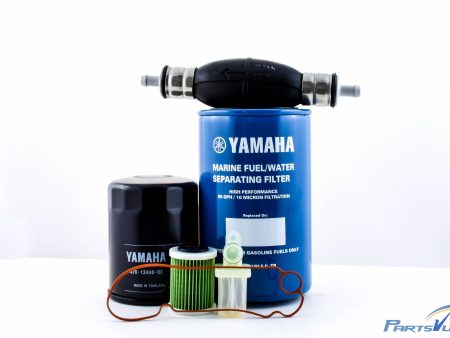 2011 & Newer Yamaha F225 F250 F300 4.2L V6 Oil Fuel VST Filter Kit w  Primer Bulb Sale