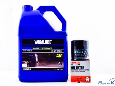 Yamaha VF90 VF115 SHO 10W-30 Oil Change Kit Online now